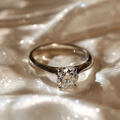 Diamond Ring Gold Shimmer - A51010