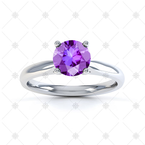 Amethyst Gemstone Ring Images - 3015