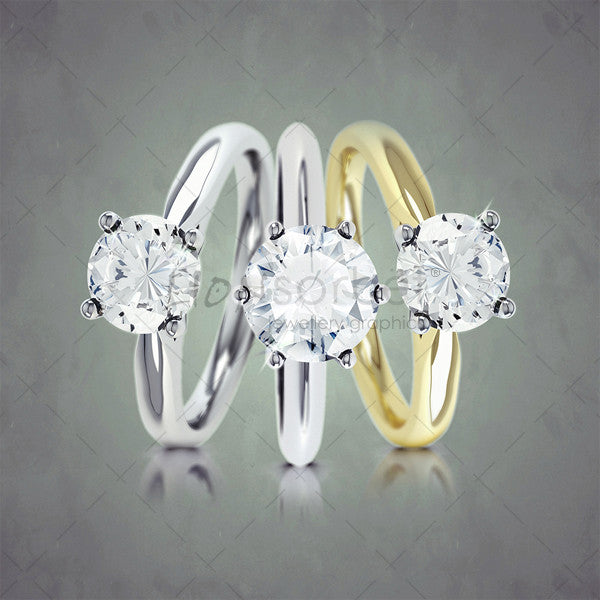 3 diamond rings