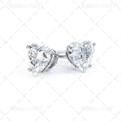 Domino Earring 541SP Heart