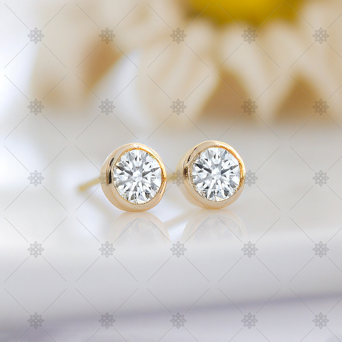 DIamond Stud Earrings - AI1030