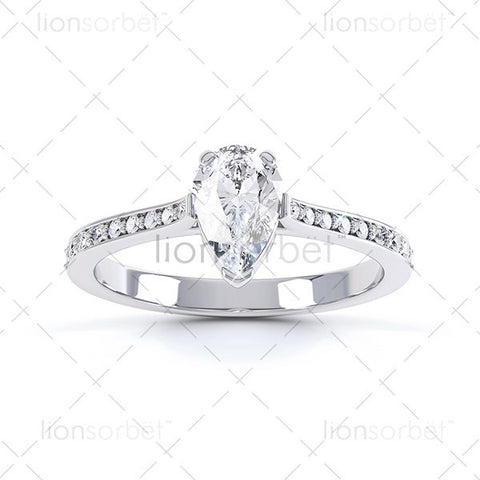 CP2-SL25 Diamond Set Shoulders