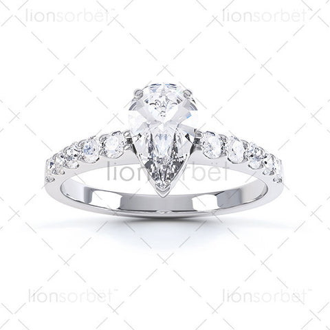 CP2-SL28 Diamond Set Shoulders