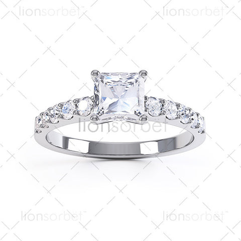 CX9-SL28 Diamond Set Shoulders