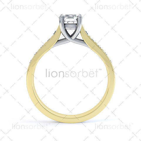DSR1 Diamond Set Shoulders