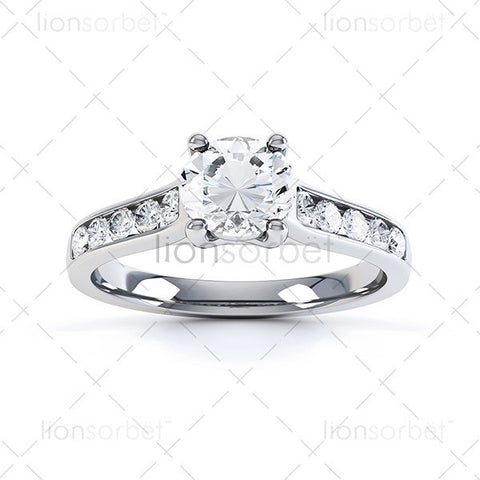 DSR1 Diamond Set Shoulders