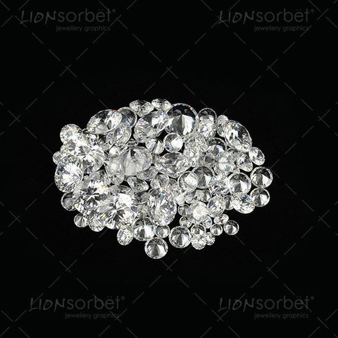 group of diamonds picture