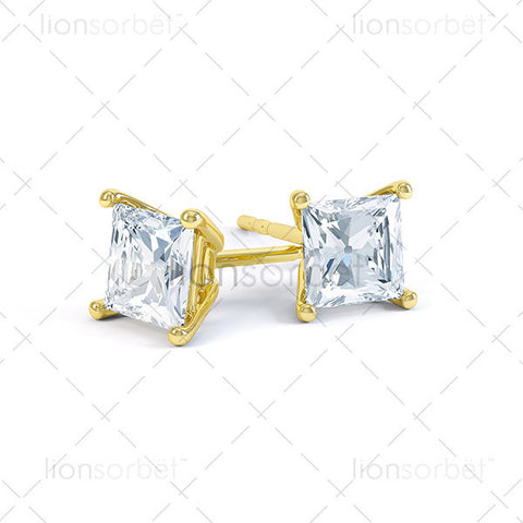 ERG250 Square Stud Earring