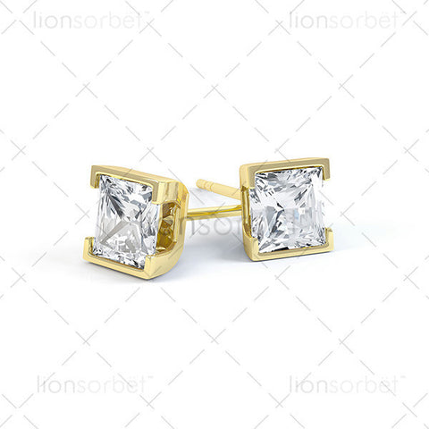 ERG265 Square Stud