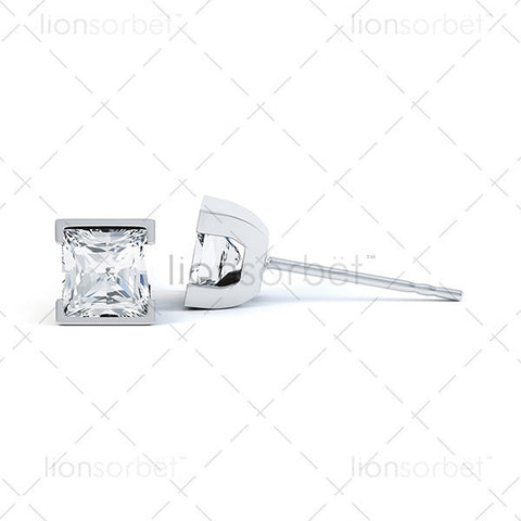 ERG265 Square Stud