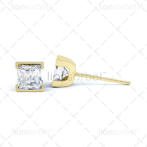 ERG265 Square Stud
