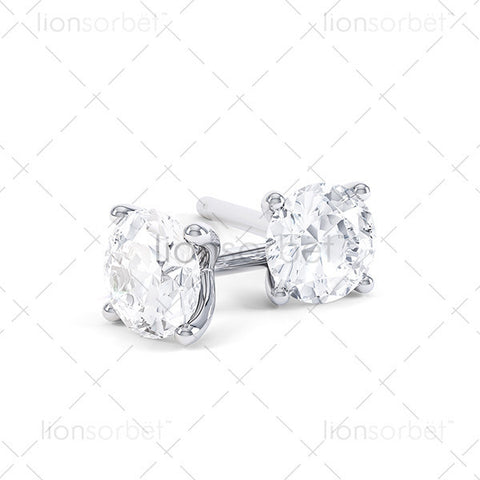 ERG137 Domino Stud Earring