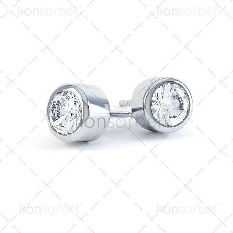 FKE Round Stud Earring