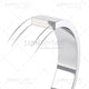 Flat Wedding Ring Profile Image - Stock Images