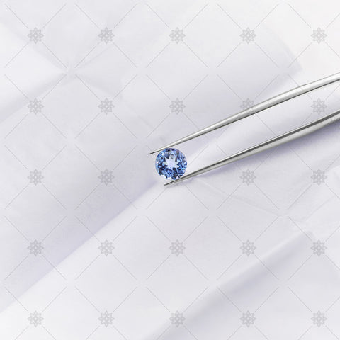 Round Tanzanite in a parcel - GS1009