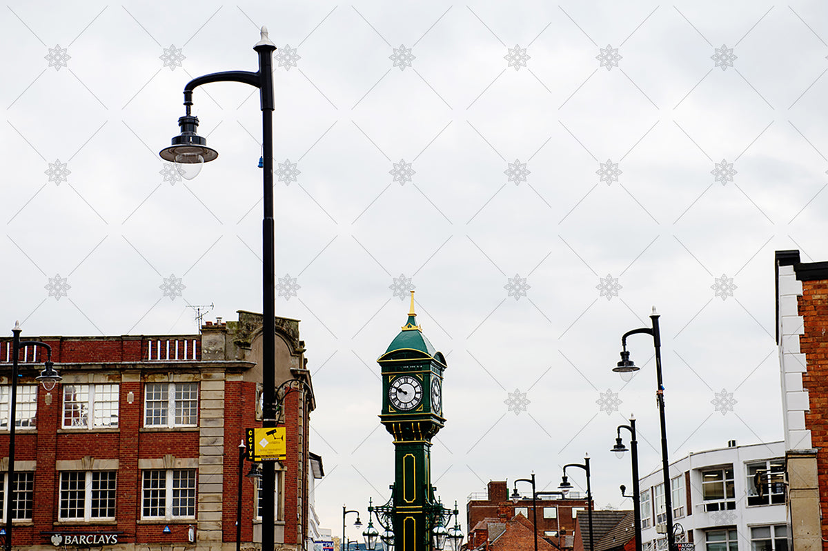 Birmingham's Jewellery Quarter Clock Tower - JQ22