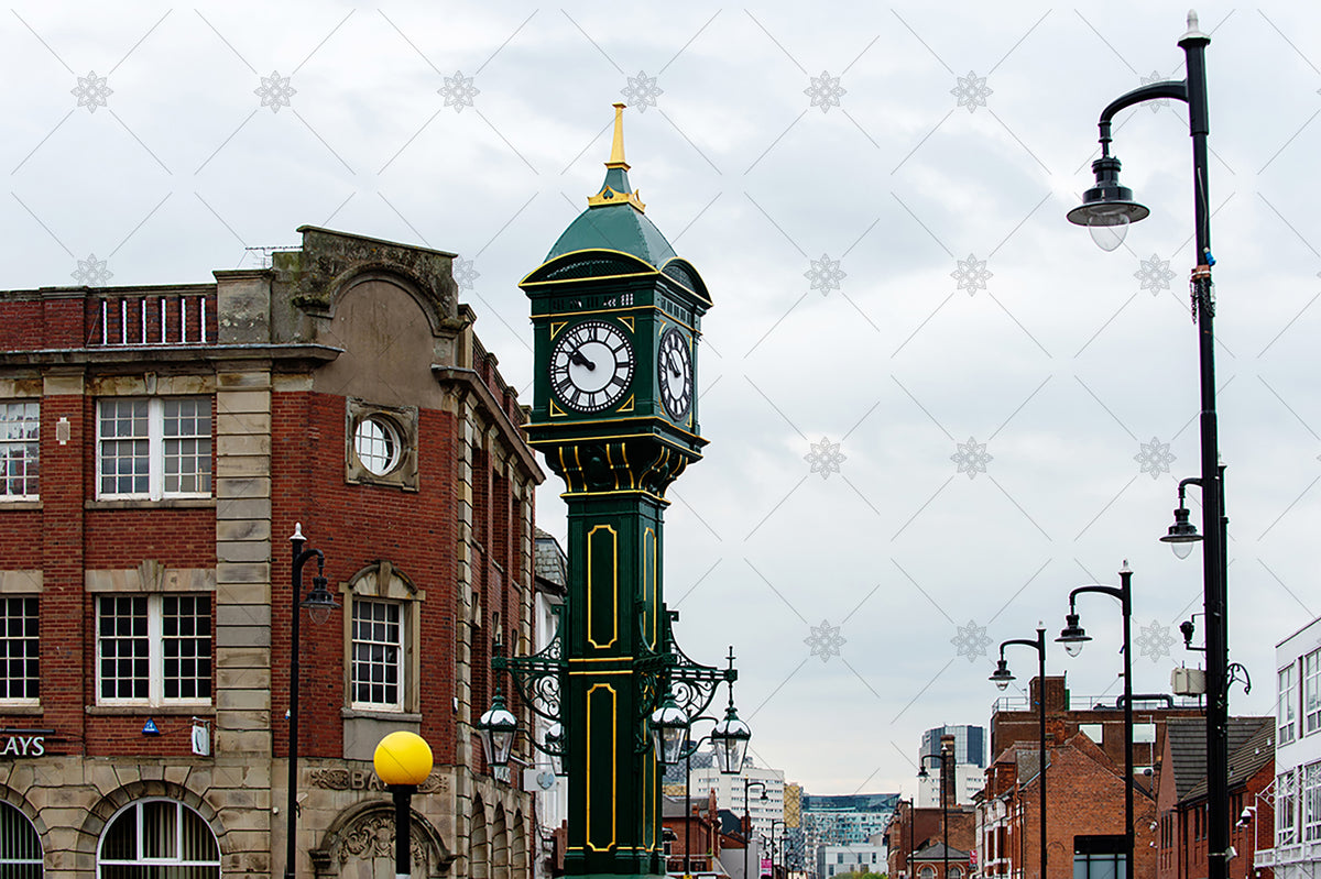 Birmingham's Jewellery Quarter Clock Tower - JQ8