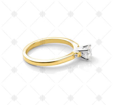 Yellow Gold Diamond Ring - NE1012