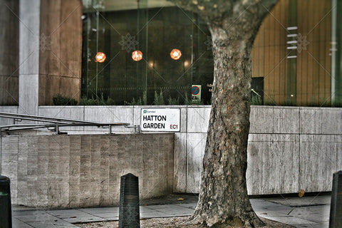 Hatton Garden Sign EC1 - PL1004