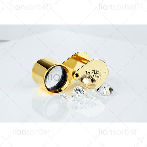 gold diamond loupe