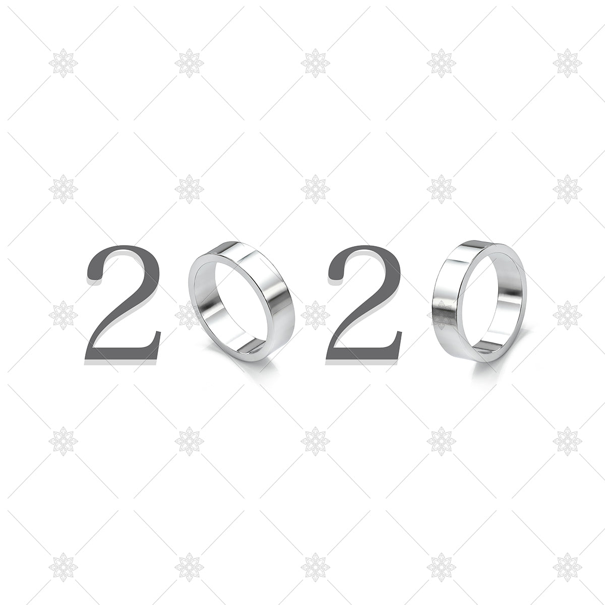 2020 wedding rings - WP1052