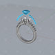 Diamond Ring 3D CAD Exploded View - A31005