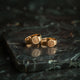 Gold Signet Rings with Engraved Crests - A51002