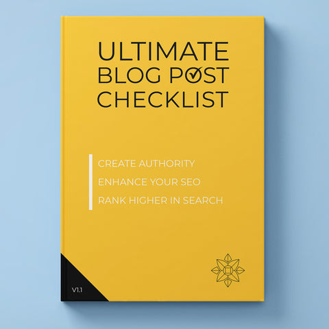 Ultimate Blog Post Checklist for Jewellers - 2023 PDF
