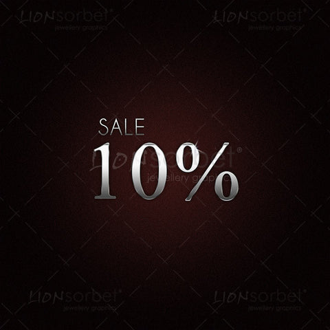 10% SALE website graphics for retail stores - images for download