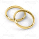 2 Wedding Rings in Yellow Gold - WP022