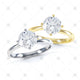 Round 4 Claw Engagement Rings - 3001