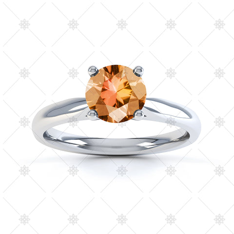 Citrine Gemstone Ring Images - 3015