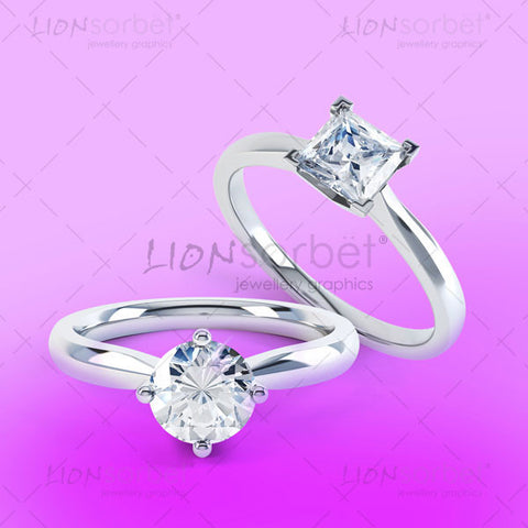 Image of a set of Diamond Rings