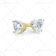 Domino Earring 541SP Heart