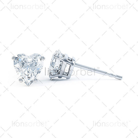 Domino Earring 541SP Heart