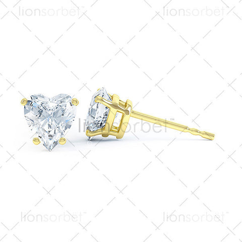 Domino Earring 541SP Heart
