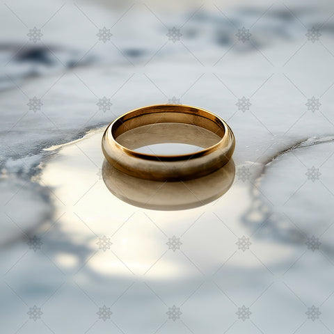 Plain wedding ring - AI1027