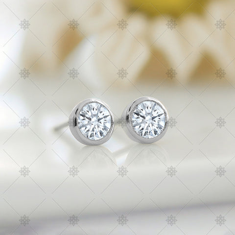 Diamond Stud Earrings - AI1031
