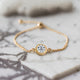 Gold Diamond Bracelet - AI1042