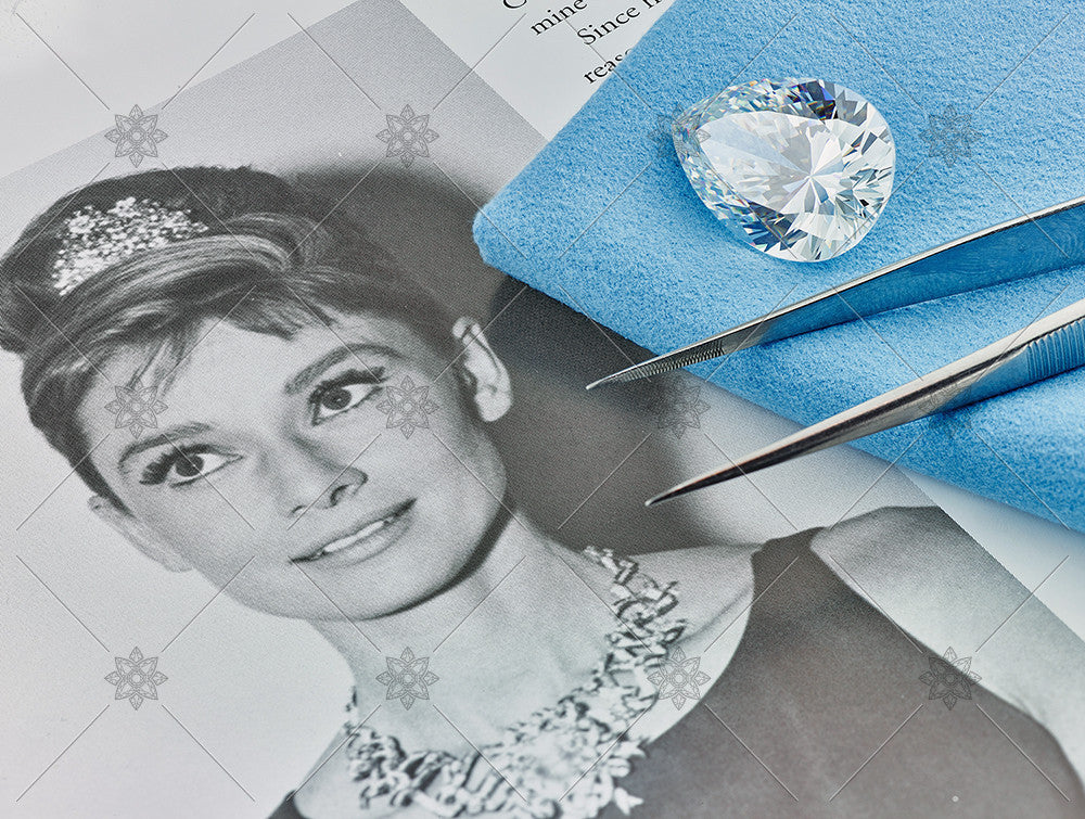 Pear Diamond Audrey Hepburn  - MJ1044