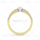 Domino CM7-SL28 Diamond Set Shoulders