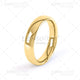 Yellow gold wedding ring