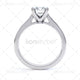 Emerald with Diamond Set Shoulders - E1005