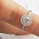Diamond Halo Ring - MJ1029