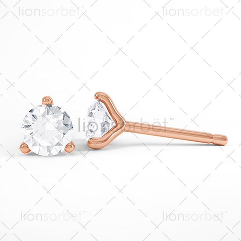 ERG1012 Stud Earring Round