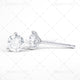 ERG1012 Stud Earring Round
