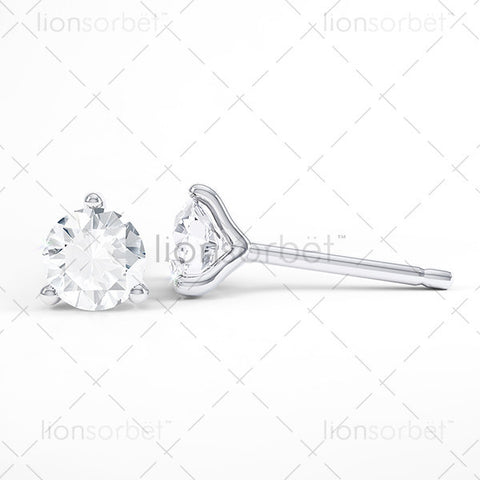 ERG1012 Stud Earring Round