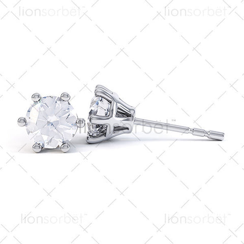 ERG247 Round Stud Earring