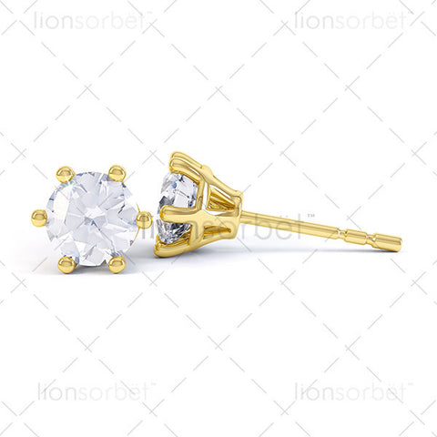 ERG247 Round Stud Earring