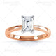 Emerald 4 Claw Diamond Ring Image Pack - 3003_4C